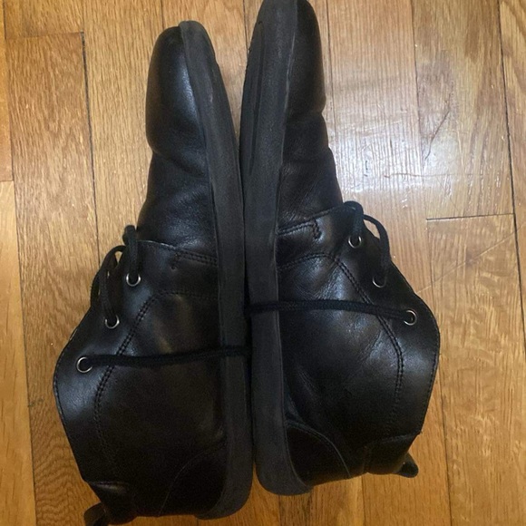 Be Lenka Icon size 45 black leather ankle minimalist boots - Picture 1 of 6